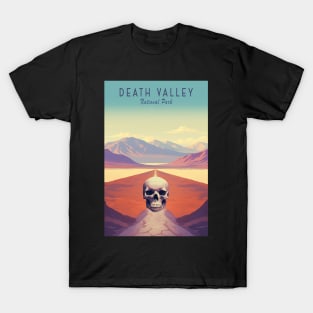 Death Valley National Park Vintage Travel  Poster T-Shirt